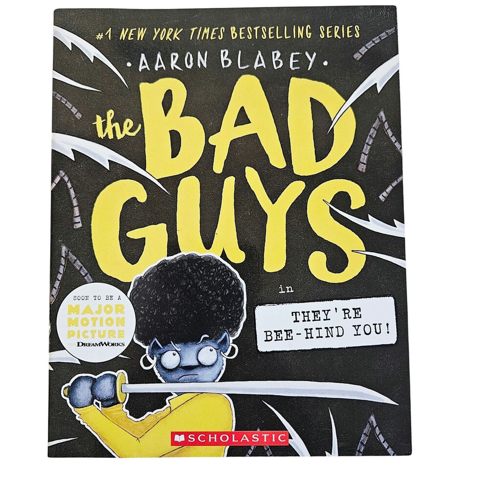 The Bad Guys In They're Bee Hind You Book By Aaron Blabey School Age Reader